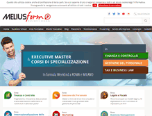Tablet Screenshot of meliusform.it